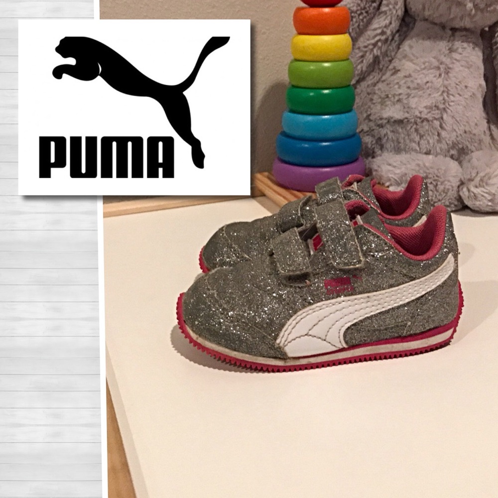 Puma Sparkly Toddler Sneakers
